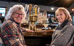 12: 11-13 Jeanne and Leslie At Shipwreck Grill